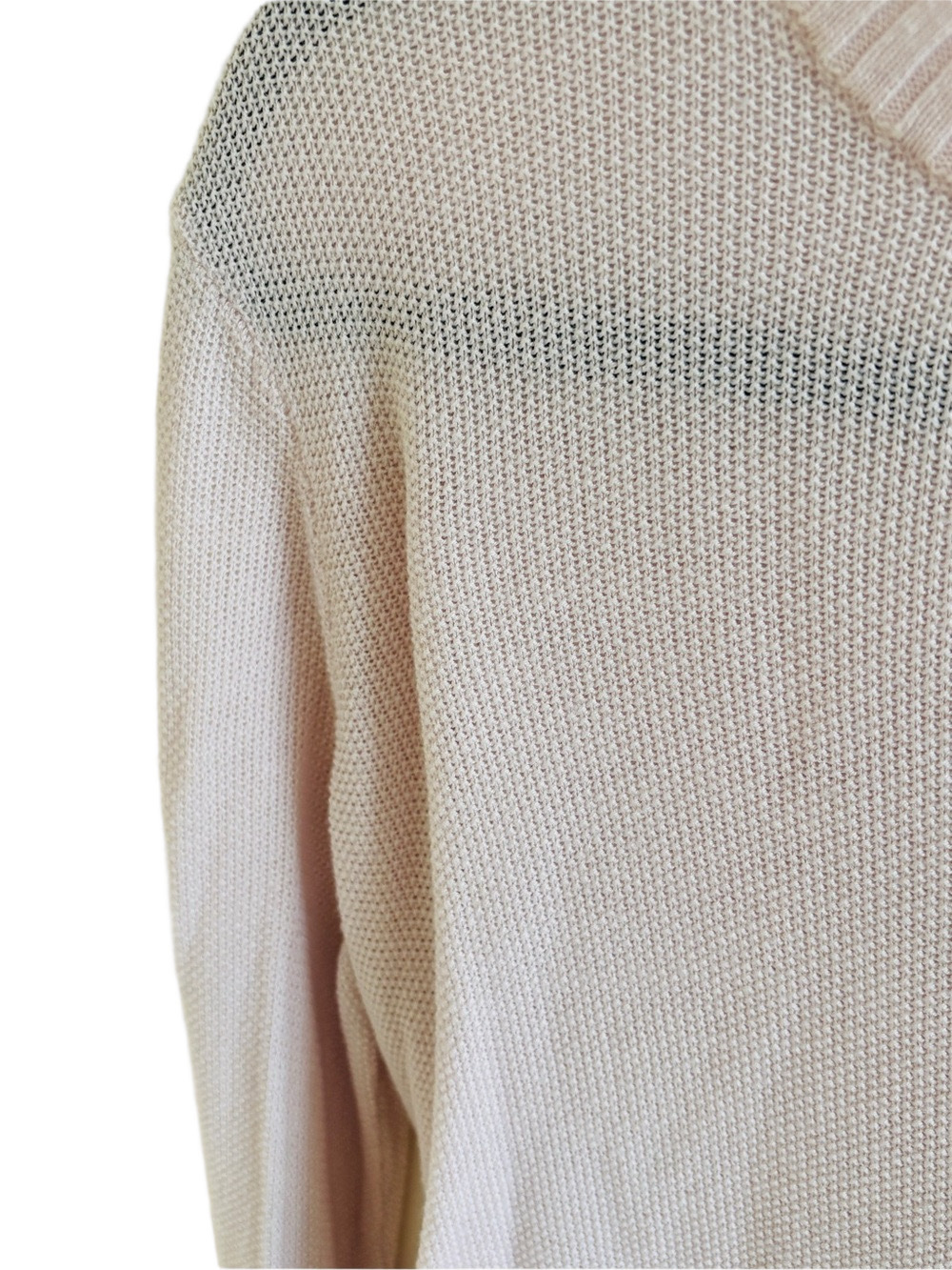 Lululemon Pink Glow Cashlu Sweater Size 8 Relaxed Fit Cashmere Blend - Picture 11 of 12